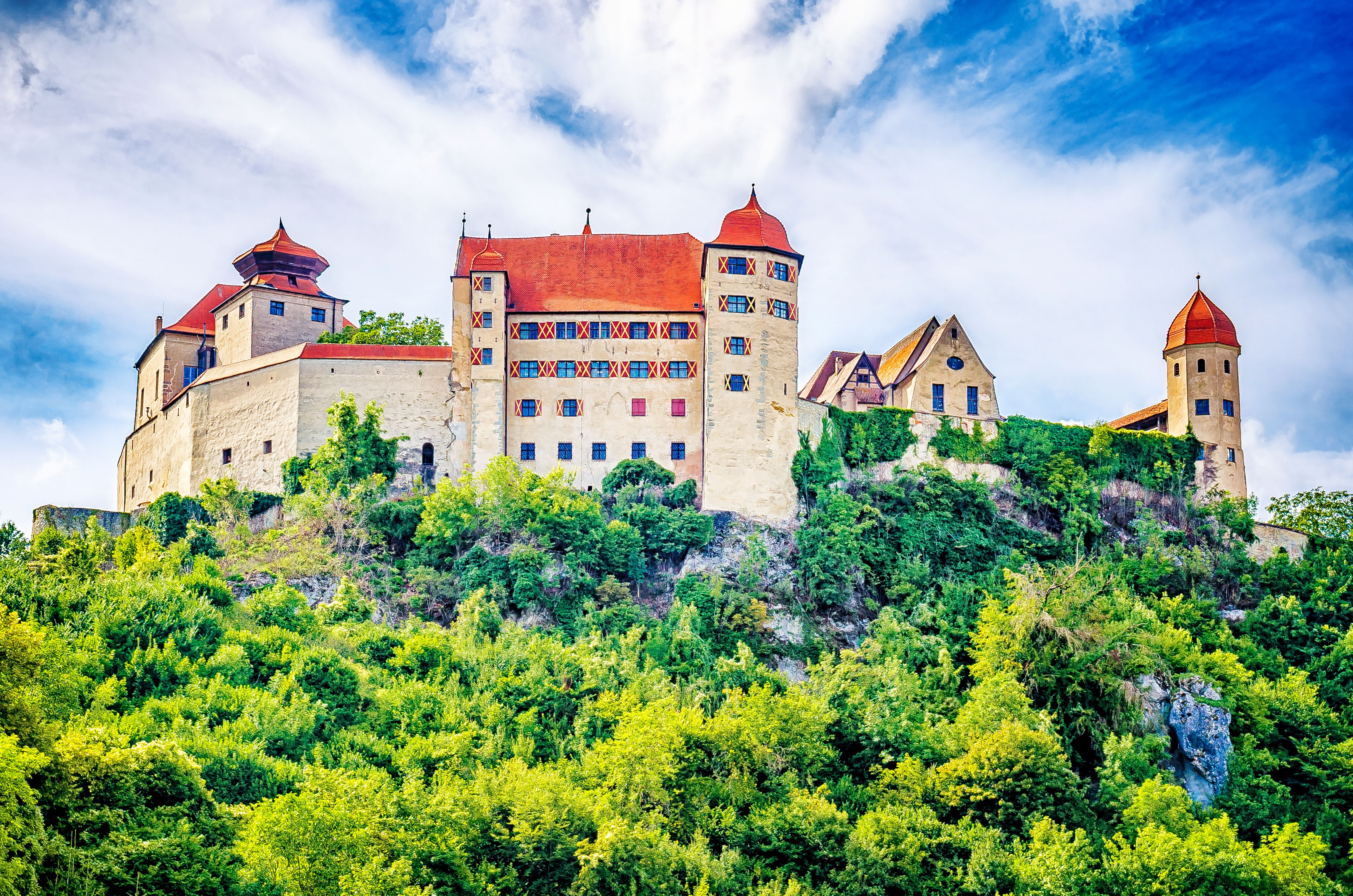 Historische Burg im Landkreis Harburg